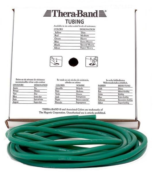 Thera Band Tubing 7,50 m grün / stark