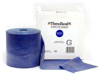 Thera-Band-Rolle - 45,50 m x 12,8 cm extra stark - blau, Grundpreis: &euro; 3,07 / m