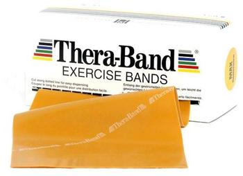Thera Band Übungsband 5,5 m gold / max. stark