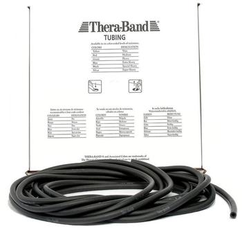Thera Band Tubing 7,50 m schwarz / spezial stark