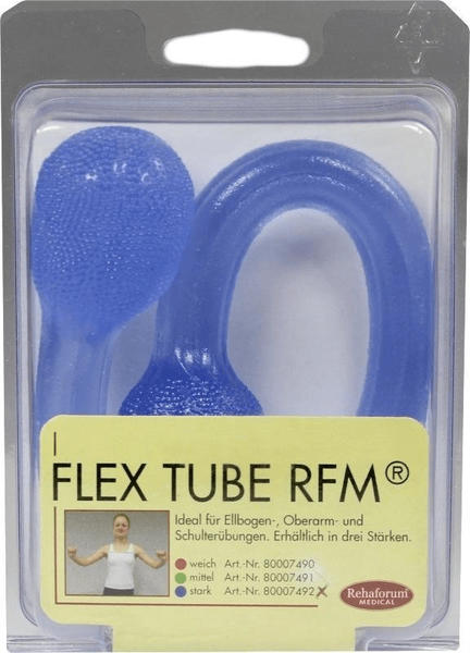 Rehaforum Gymnastikband Flex Tube (stark, blau)