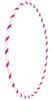 HOOPOMANIA Hula Hoop Rohling 16mm [90cm - rosa] – Hula Hoop Kunststoffreifen...