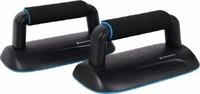 Energetics Unisex – Erwachsene Push Up Balance Bars Trainings-Geräte, Black/Blue, 1size