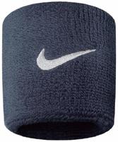 Nike 9380-4-450, Nike Schweissband Swoosh (72% Baumwolle) glacierblau/orange - 2