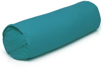 Yogistar Yoga-Bolster yin - basic - rund petrol