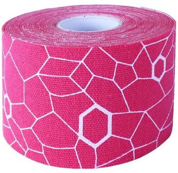 Thera-Band Kinesiology Tape Xactstretch, 5 M X 5 Cm, Pink/wei&szlig;