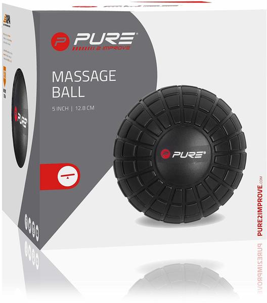 Pure2Improve Massageball 12,8 cm Schwarz