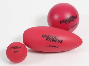 Togu Fascial Fitness 3er Set Faszienmassage, rot,
