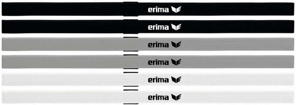 Erima Unisex Haarbänder 6er Set, Mehrfarbig,Einheitsgröße EU