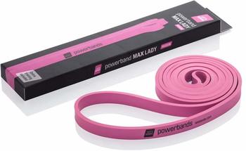 Lets Bands Powerbands Max Lady Übungsband Mittel Pink