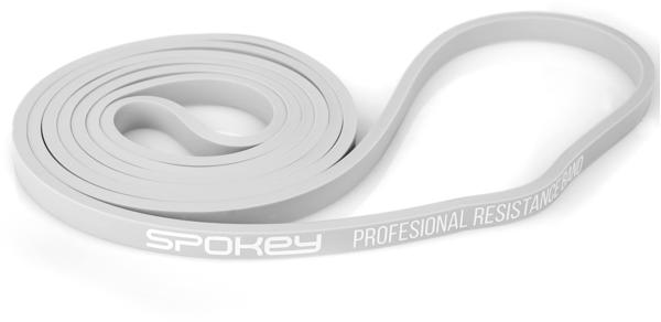 Spokey Power II Rubber resistance band 0-13 kg, (super light) Light grey