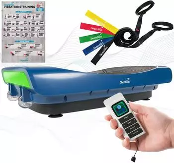 skandika Vibrationsplatte V3000 blau