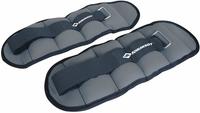 Mts Sportartikel GEWICHTSMANSCHETTE, 2x 1,0kg , (grey) im Carrybag