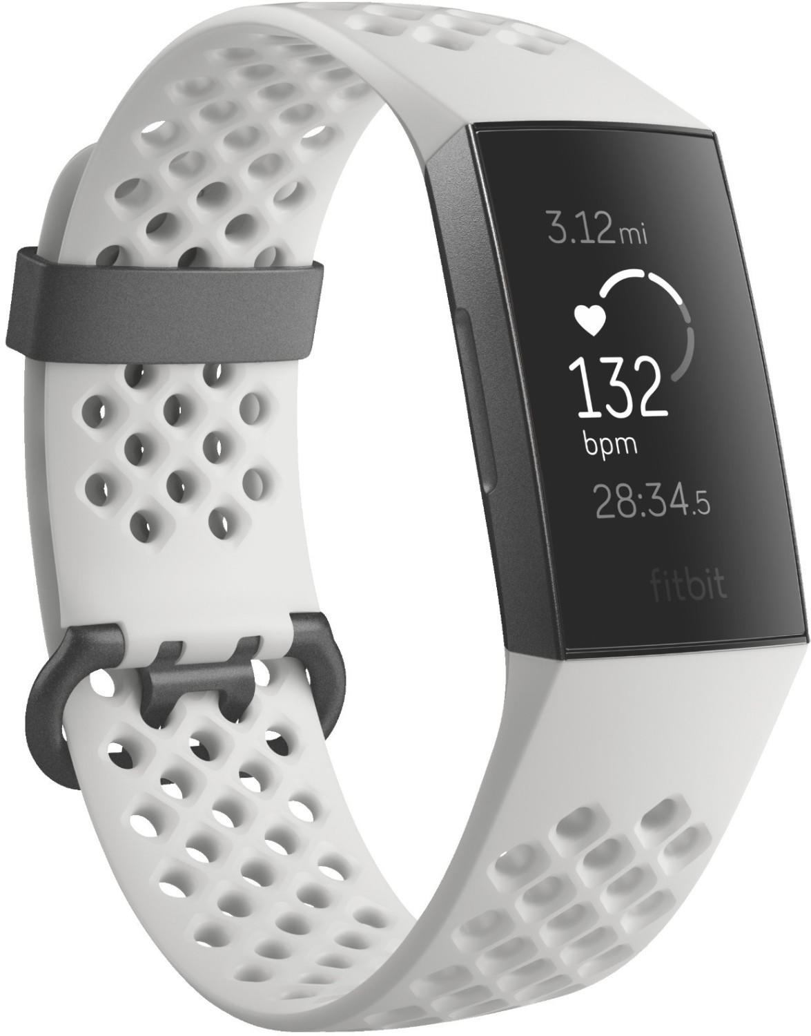Fitbit Charge 3 frost white sport/graphite aluminium Test TOP Angebote ab  168,62 € (Juli 2023)