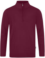 Jako Ziptop Doubletex - maroon - 3XL