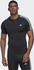 Adidas Man Techfit 3-Stripes Training T-Shirt black (HD3525)