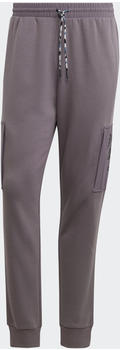 Adidas Man Essentials BrandLove Fleece Pants S Trace grey/black (HL9377)