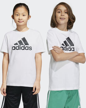 Adidas Kids Essentials Big Logo Cotton T-Shirt white/black (IB1670)