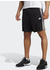 Adidas Train Essentials Piqué 3-Stripes Trainingsshorts (IB8243) black/white