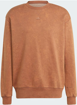 Adidas Man ALL SZN Sweatshirt preloved brown (IJ6927)