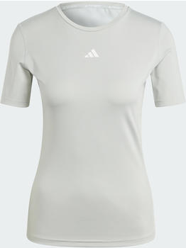 Adidas Woman Techfit Training T-Shirt wonder silver/white (IL1059)