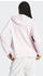 Adidas Woman Essentials 3-Stripes French Terry Regular Hoodie Clear pink/white (IL3418)