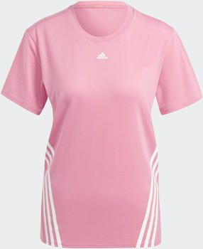 Adidas Train Icons 3-Stripes Tee pink fusion (IM4766)