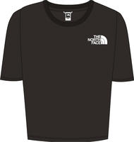 The North Face NF0A55AO-JK3-L, The North Face Crop Damen T-Shirts schwarz...