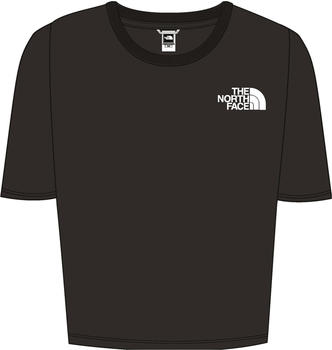 The North Face Kurzgeschnittenes T-Shirt Damen (55AO) black