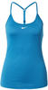 Nike DD4941, NIKE Damen Shirt W NK ONE DF ELSTKA STD TANK Blau female,...