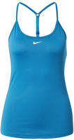 Nike DD4941, NIKE Damen Shirt W NK ONE DF ELSTKA STD TANK INDUSTRIAL BLUE/WHITE