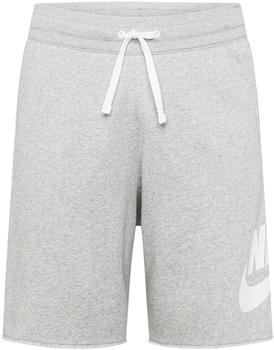 Nike Club Alumni Men's French Terry Shorts (DX0502) dark grey heather/white/white