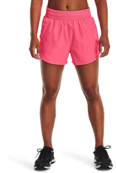 Under Armour Women Flex Woven 3in-BLK Shorts (1376935) pink shock