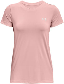 Under Armour Women T-Shirt Tech SSC - Solid (1277207) retro pink