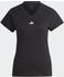 Adidas AEROREADY Train Essentials Minimal Branding V-Neck T-Shirt (HN5543) black