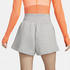 Nike Sportswear Phoenix Fleece Women's High-Waisted Loose Shorts (FD1409) dark grey heather/sail