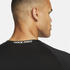 Nike Pro Men's Dri-FIT Tight Short-Sleeve Fitness Top (FB7932) black/white