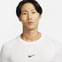 Nike Pro Men's Dri-FIT Tight Short-Sleeve Fitness Top (FB7932) white/black