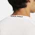 Nike Pro Men's Dri-FIT Tight Short-Sleeve Fitness Top (FB7932) white/black
