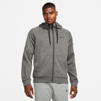 Nike Hoodie Therma-FIT Fullzip-Hoodie (DQ4830) charcoal heather/dark smoke grey/black