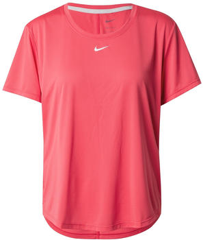 Nike Women Dri-FIT One Standard Fit SS Top (DD0638) fusion red/white