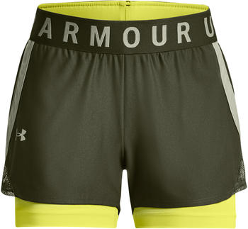 Under Armour Women Play Up 2-in-1-Shorts (1351981) marine od green