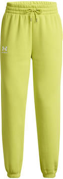 Under Armour Women Essential Fleece Joggers (1373034) lime yellow