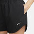 Nike One Dri-FIT Shorts mit Futter und besonders hohem Taillenbund für Damen (ca. 7,5 cm) (DX6642) black