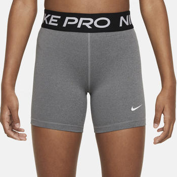 Nike Pro Shorts für ältere Kinder (Mädchen) (DA1033) carbon heather/white