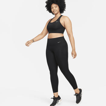 Nike Universa 7/8-Leggings mit Taschen, mittlerem Halt und hohem Bund für Damen (DQ5897) black/black