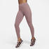 Nike Universa 7/8-Leggings mit Taschen, mittlerem Halt und hohem Bund für Damen (DQ5897) smokey mauve/black