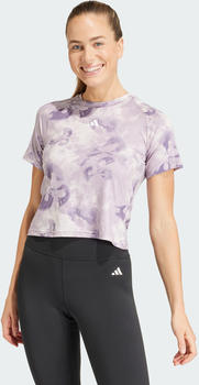 Adidas Train Essentials AOP Flower Tie-Dye T-Shirt Women (IN6765) putty mauve/preloved fig