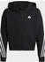 Adidas Future Icons 3-Stripes Hooded Jacket Kids (IC0118) black/white