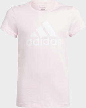 Adidas Essentials Big Logo Cotton T-Shirt Kids (IC6123) clear pink/white